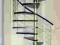 Schody spiralne DUDA model Venecja fi 200 cm