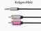 Kabel mini Jack3,5st/2xChinch 1,8m Kruger&amp;Matz