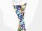 Kolorowe legginsy w kwiatki kwiaty Wiosna 110-116