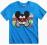 DISNEY MICKEY BLUZKA T-SHIRT _NIEBIESKA SUPER _98