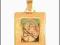 ZŁOTY MEDALIK MATKA BOSKA KOMUNIA CHRZEST ZŁOTO585