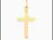 ZŁOTY 585 KRZYŻ KRZYŻYK * CROSS * CZAJKOWSKA *