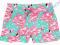 Gymboree krótkie spodenki szorty 12 l PINK FLAMING