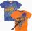 NERF nowy t-shirt bluzka pomarańcz 134