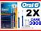 2X DWIE SZCZOTECZKI BRAUN ORAL-B CARE 3000 NOWE GW