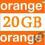 INTERNET NA KARTĘ __ 20 GB __ ORANGE Free na kartę