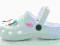HENGST 721604 white clogsy dziecięce r.22