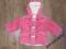 C&amp;A Kurtka różowa 74 cm dla dziewczynki ciepła
