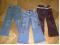 3 SPODNIE PUMA i CHEROKEE 5-6 lat z USA.