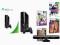 KONSOLA XBOX 360 4GB + KINECT SENSOR + 6 GIER PL