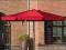 722 PARASOL OGRODOWY SKŁADANY 350 CM CZERWONY