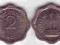 INDIA 2 PICE 1961 r. RARYTAS UNC (17AV/