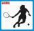 NAKLEJKA NAKLEJKI TENIS ZIEMNY GRA W TENISA HOBBY