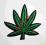 Naszywka / Przyprasowanka Ganja Marihuana Rasta