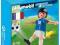 PLAYMOBIL 4733 PIŁKARZ REPR. FRANCJI + GRATIS !