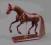 Drewniany model konia  * GWIAZDKA *
