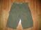 Spodenki bojówki khaki Next 140 10 lat aplikacja
