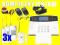 ALARM Z POWIADOMIENIEM GSM LCD 3x PIR 1x DRZWIOWY