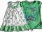 WAKACJE super 2 TUNICZKI dla damy ZIELONE 122