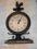 Zegar stołowy z kogutem