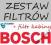 FILTRY ZESTAW BOSCH  RENAULT LAGUNA II 1.6 1.8 2.0