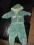 Welurowy polski dres rozm 74 12-18 miesięcy