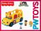 FISHER PRICE LITTLE PEOPLE WESOŁY AUTOBUS PL CBL55