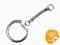Metalowy breloczek