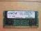 CRUCIAL 512MB DDR PC2100 266MHz SODIMM +256 GRATIS