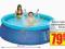 Basen rozporowy z nadmuchiwanym kołnierzem 244x66