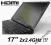 Laptop HP 8710p CORE2 QUADRO 2.4GHz HDMI 17' GRACZ