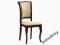 KRZESŁO DREWNIANE MN-SC Ciemny Orzech Tkanina