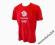 ADIDAS CZERWONY OLIMPIJSKI T-SHIRT SPORT 110-116