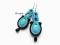 KOLCZYKI SUTASZ - howlity turkusowe soutache