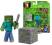 MINECRAFT - ZOMBIE FIGURKA RUCHOMA + AKCESORIA