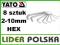 KLUCZE IMBUSOWE HEX YT-0503 YATO imbusy 2-10mm