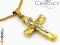 ELEGANCKI ZŁOTY KRZYŻYK alleZloto_pl
