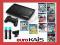 KONSOLA PLAYSTATION 3 500GB PS3 9GIER PAD 2xMOVE