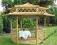 Altana 6-kątna z dwoma dachami altany altanka