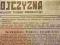 OJCZYZNA stara gazeta 09.08.1947 CYRANKIEWICZ