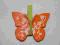 Motyl,motylek, klamerka,drewno, ozdoba !!!