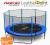 TRAMPOLINA OGRODOWA 312 10ft+SIATKA+DRABINKA FIT