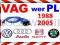 INTEREJS Audi-Seat-Skoda-VW Diagnostyka 88-2004 PL