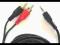 LD3 NOWY KABEL MINIJACK-2XRCA (CHINCH) M/M 1.5 M !