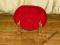 PIĘKNA STYLOWA PUFA -SIEDZISKO !!! CZERWONA