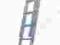 Krause FABILO Drabina rozsuwana 2x9 szczebli