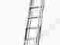 Krause ROBILO Drabina rozsuwana linką 2x18