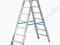 Krause STABILO drabina dwustronna 2x3 stopnie