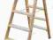 Krause STABILO drabina drewniana 2x3 stopnie