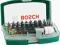 BOSCH 2607017063 zestaw 32 elementy bity wkrętarka